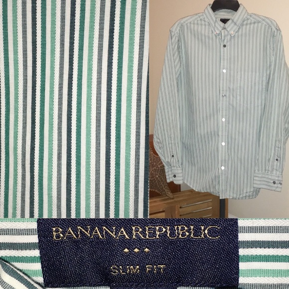 Banana Republic Other - Striped Button Down